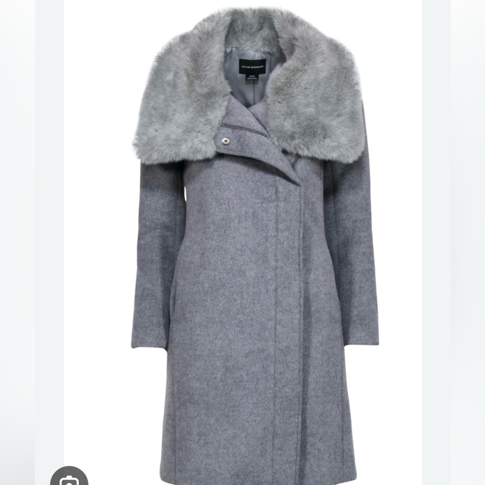 Grey Club Monaco wool blend peacoat